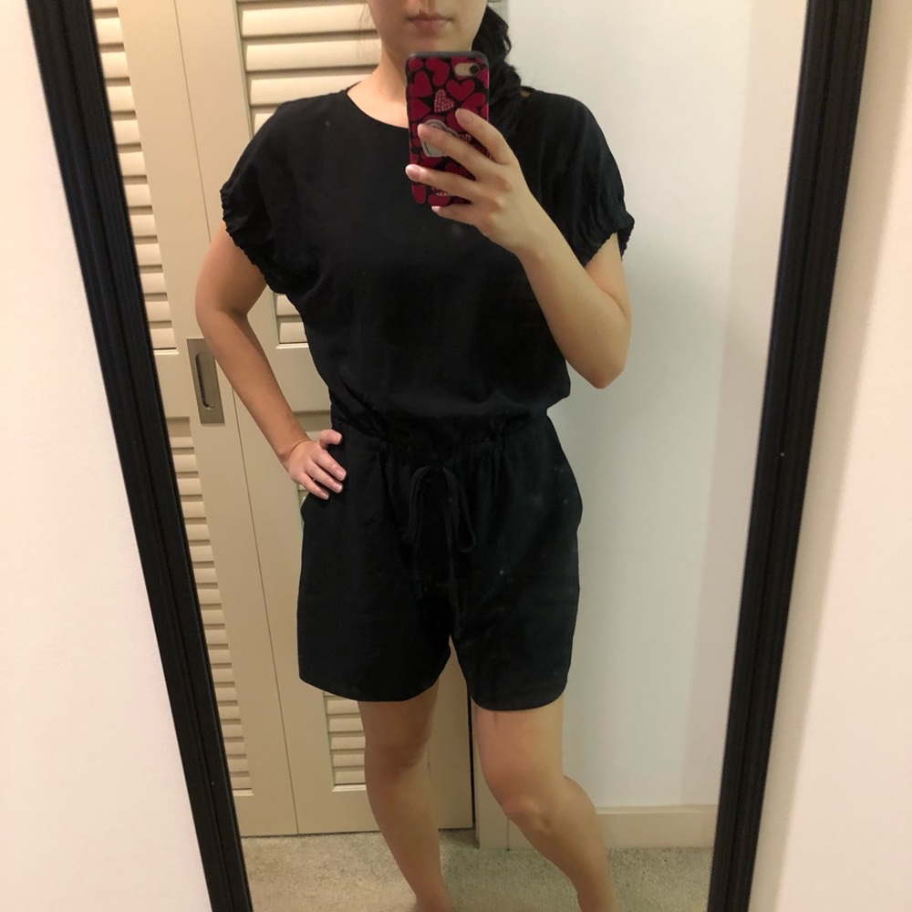 Black Uniqlo romper